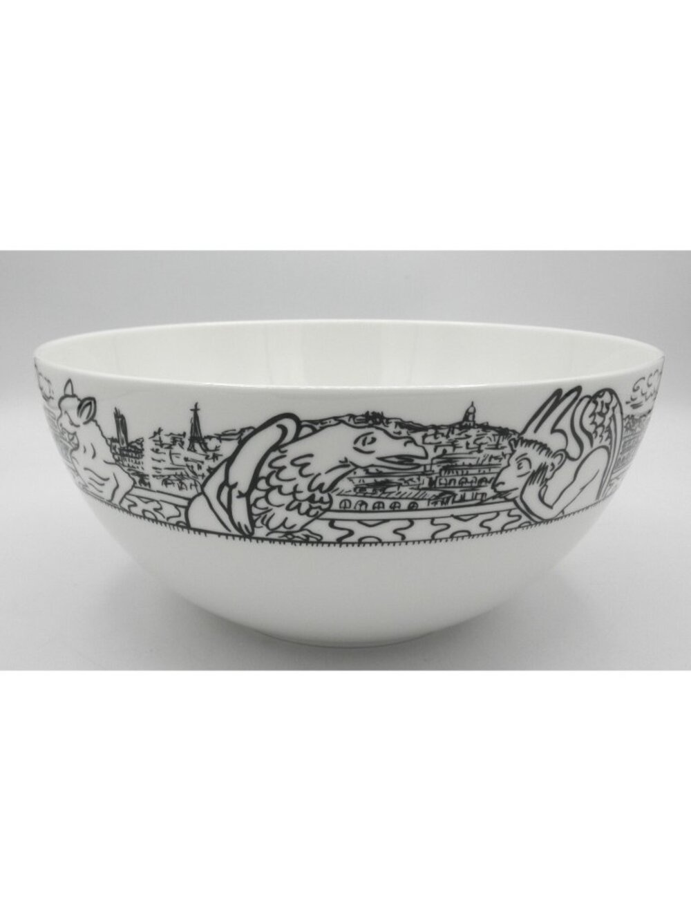 Parisian Scenes by Mikasa 8 5/8 Inch Serving Bowl Pattern Code: MIKPASC